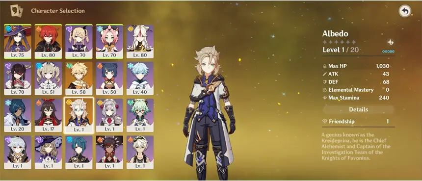 Genshin Impact Guide: 5 Tips and Tricks for The New Players 2 Choose Your Starter Character Wisely