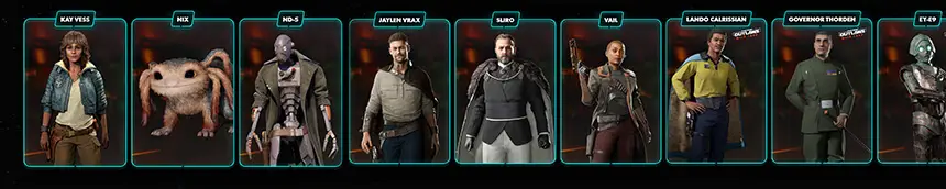 Star Wars Outlaws Review: A New Frontier in Gaming 2 Star Wars Outlaws Characters