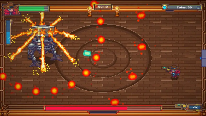 The Legend of Cyber Cowboy: A Futuristic Game You Can't Miss 3 The Legend of Cyber Cowboy Gameplay Mechanics and Features - combat tips