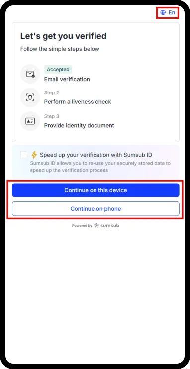 How to Verify your Identity on ARPAY 6 How to Verify your Identity on ARPAY 5