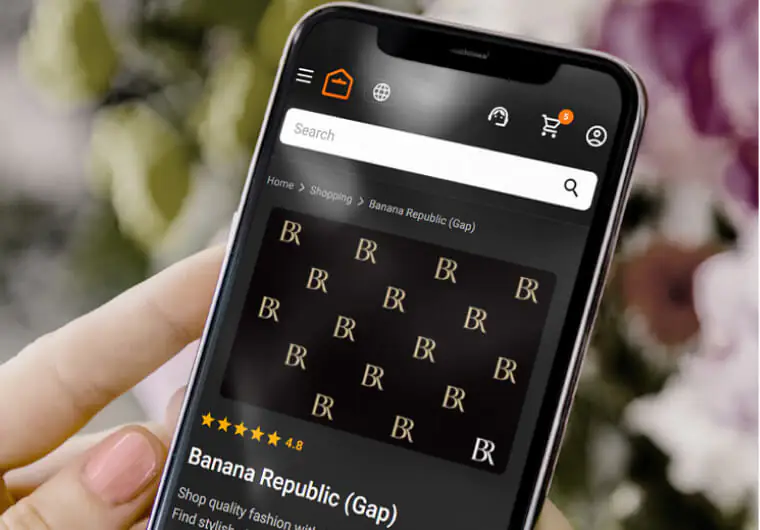 Redeem Banana Republic Gift Cards Instantly | ARPay 1 Steps to Buy a Banana Republic Gift Card on ARPay