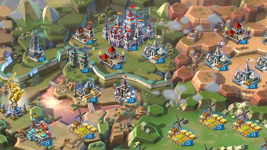 أهم الأسباب التي جعلت Lords Mobile من أفضل ألعاب المغامرة 1 Lords Mobile