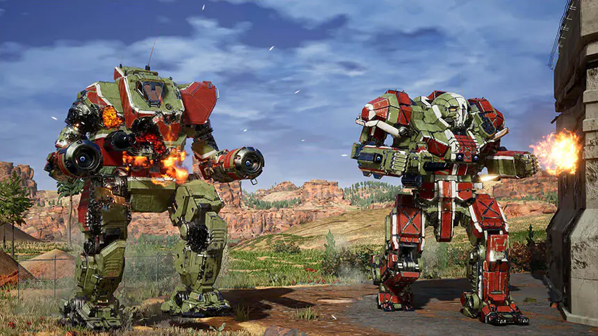 الإعلان عن موعد إطلاق لعبة MechWarrior 5 على منصة اكس بوكس 2 الإعلان عن موعد إطلاق لعبة MechWarrior 5 على منصة اكس بوكس 1